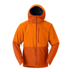 Norrona Lofoten GoreTex Jacket Men's in Gold Flame